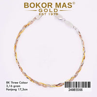 Gelang  Emas Rantai Variasi Pro Italy - 24085566 - 8K