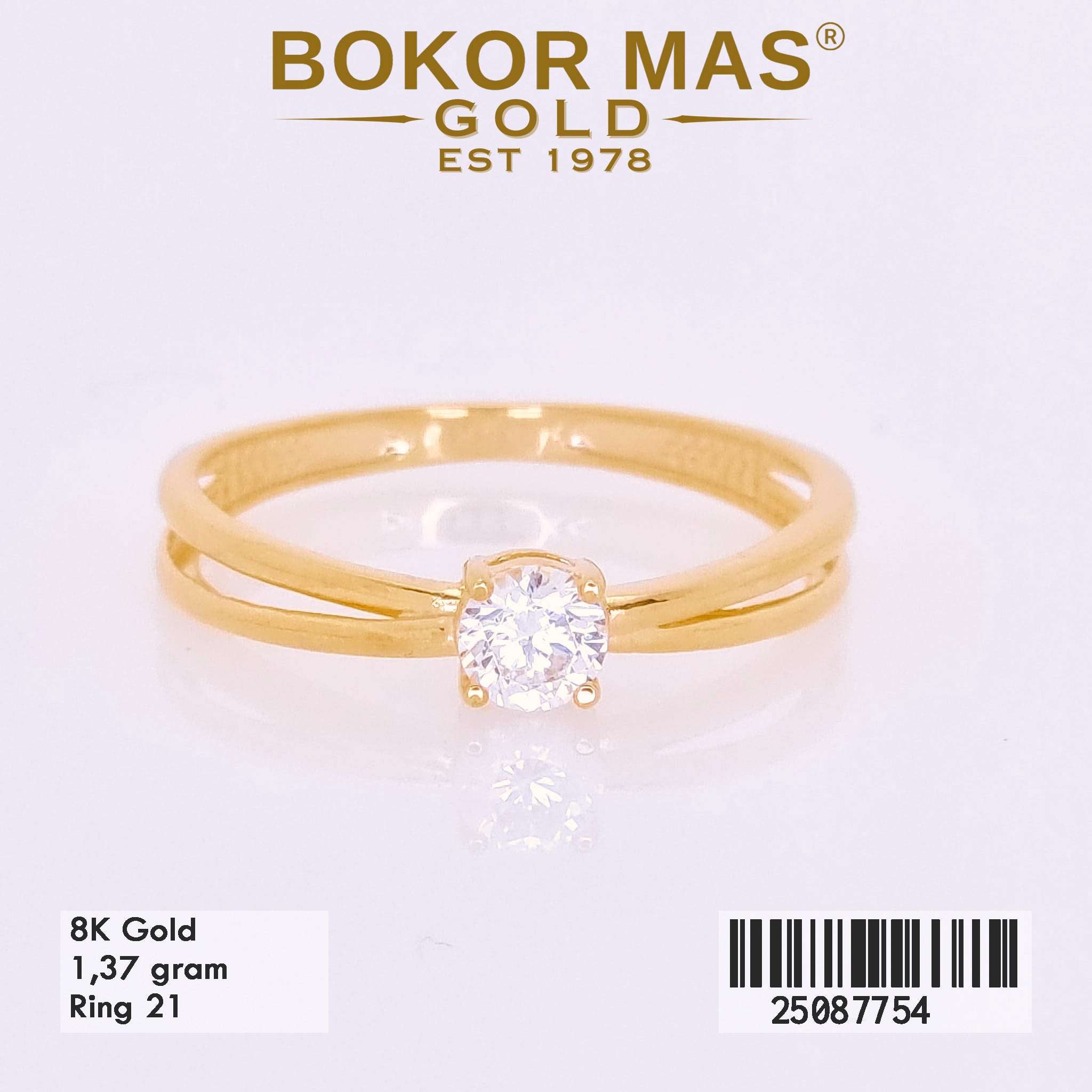  Cincin Variasi Soliter -  25087754 - 8K