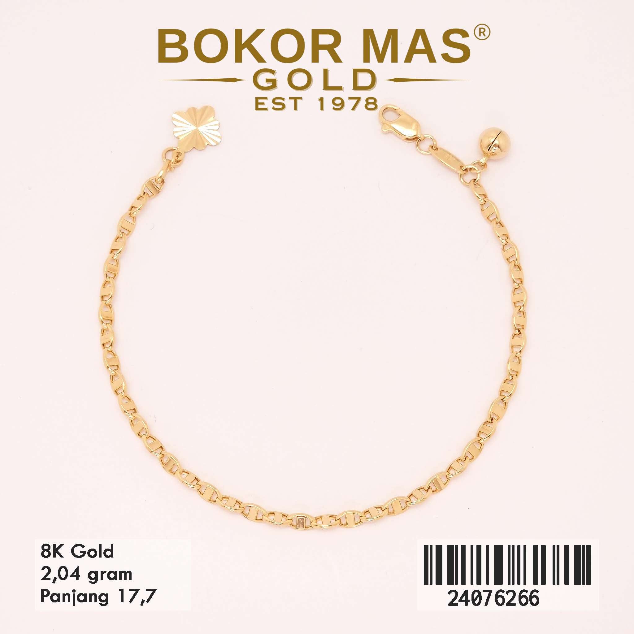 Gelang Tangan Rantai Variasi Hermei - 24076266 - 8K