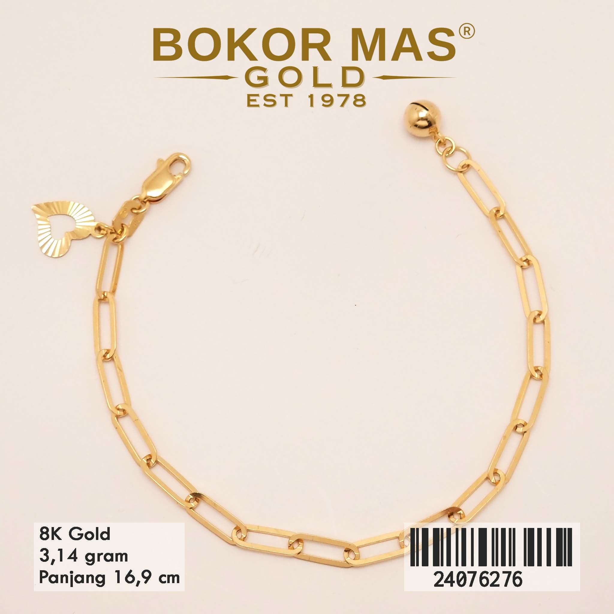 Gelang Tangan Rantai Variasi Tiger - 24076276 - 8K