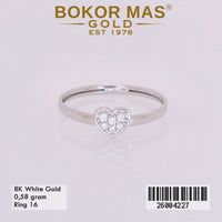 Cincin Variasi Hati Permata - 26004227 - 8K