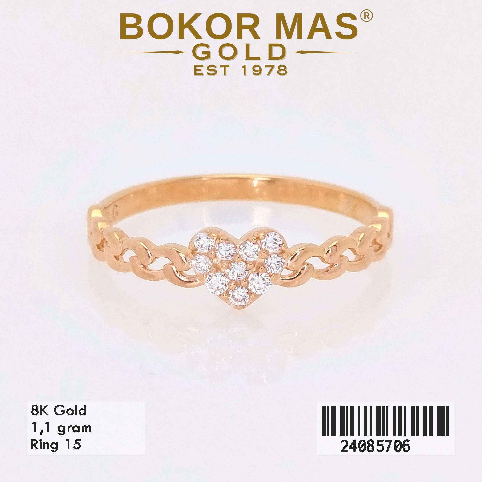 Cincin Variasi Love Chain - 24085706 - 8K