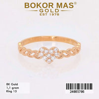 Cincin Emas  Variasi Love Chain - 24085706 - 8K