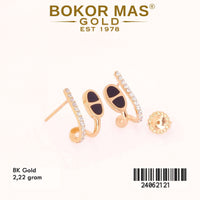 Giwang Emas Tusuk Variasi Permata - 24062121 - 8K