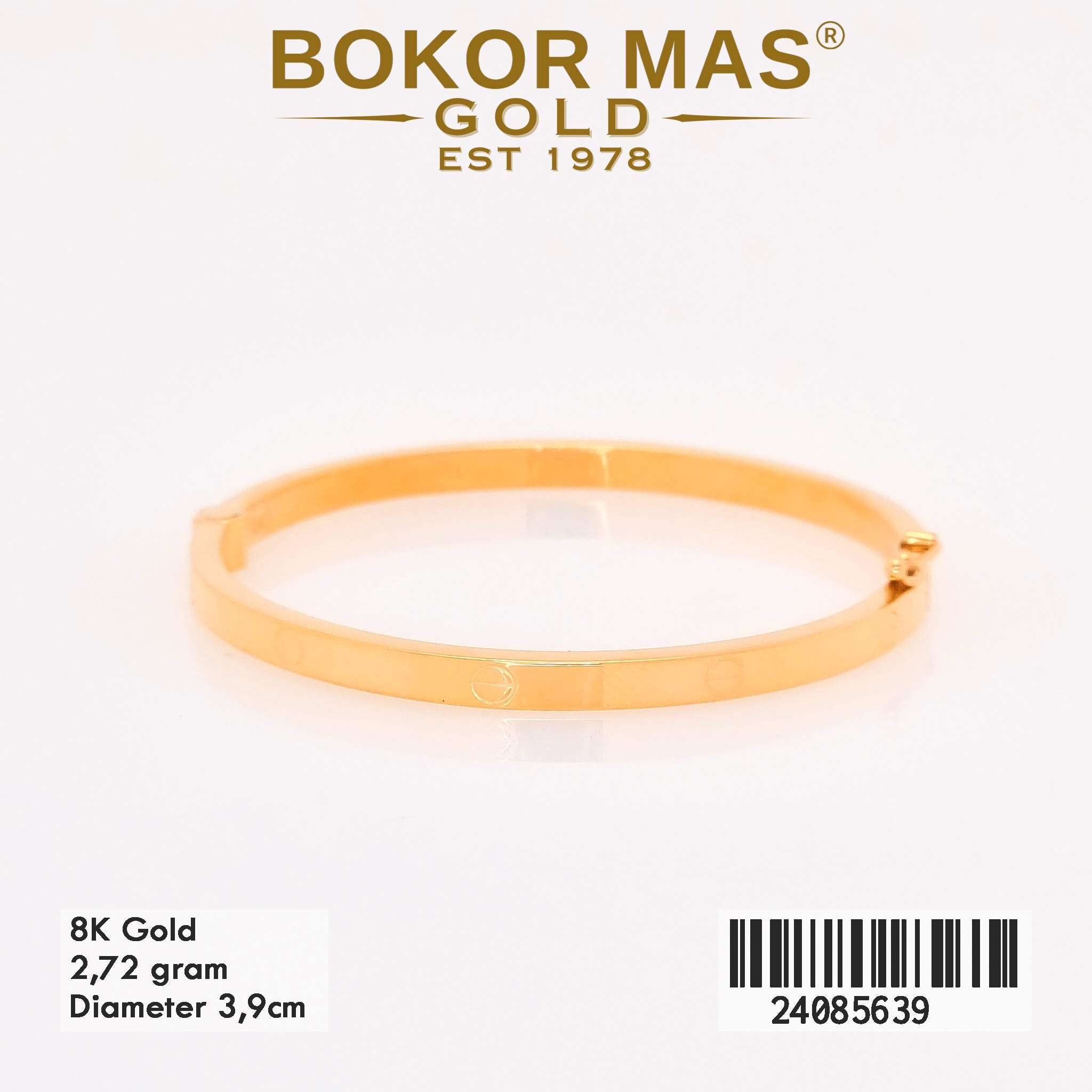 Gelang Bangkok Variasi Tanpa Permata - 24085639 - 8K