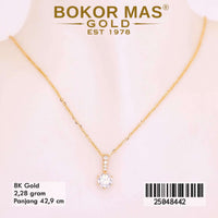 Kalung Emas Variasi Permata - 25048442 - 8K