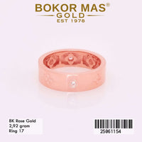 Cincin Emas Variasi Permata - 25061154 -8K