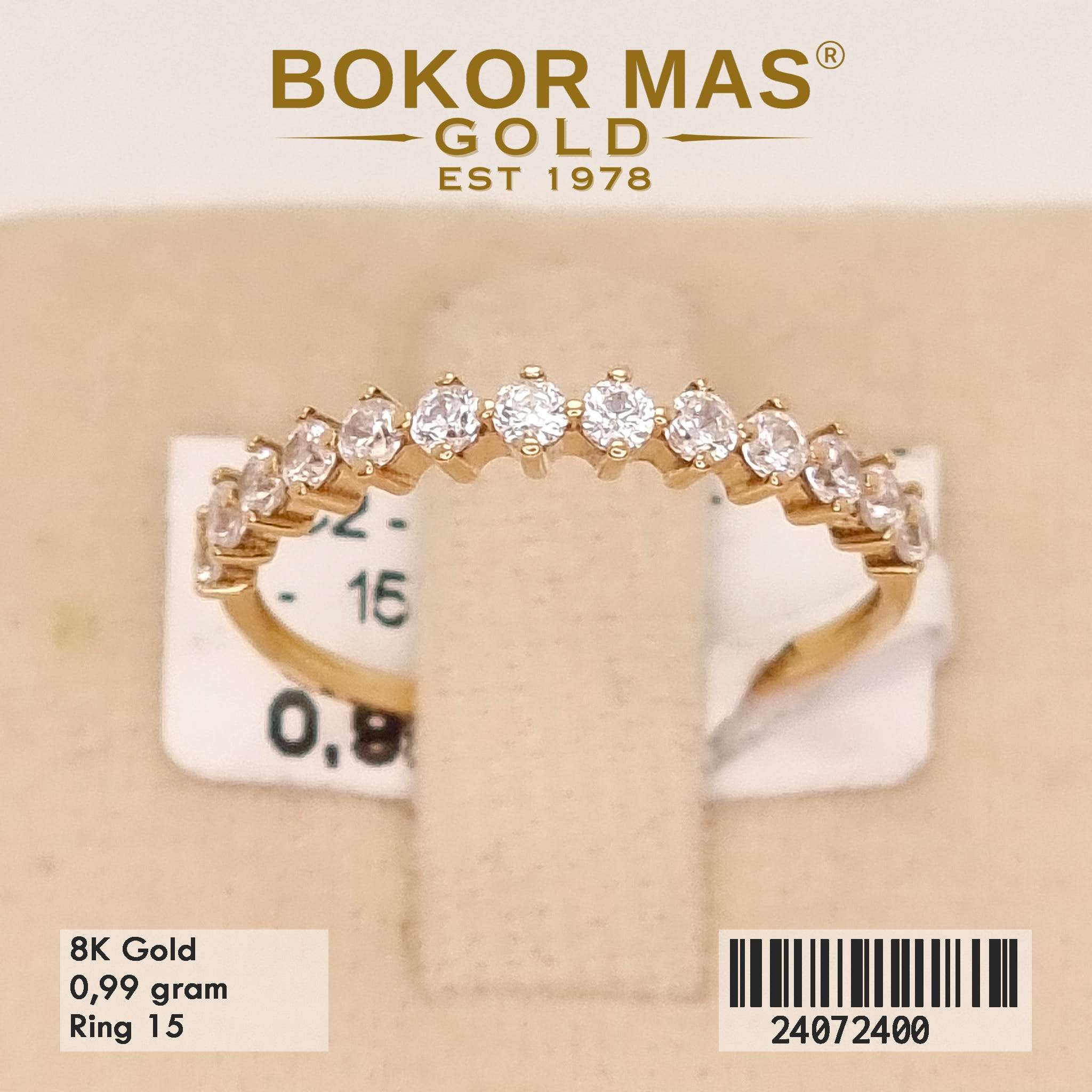 Cincin Variasi Listring - 24072400 - 8K