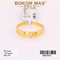 Cincin Emas Variasi Weding Ring - 24075475 - 85K