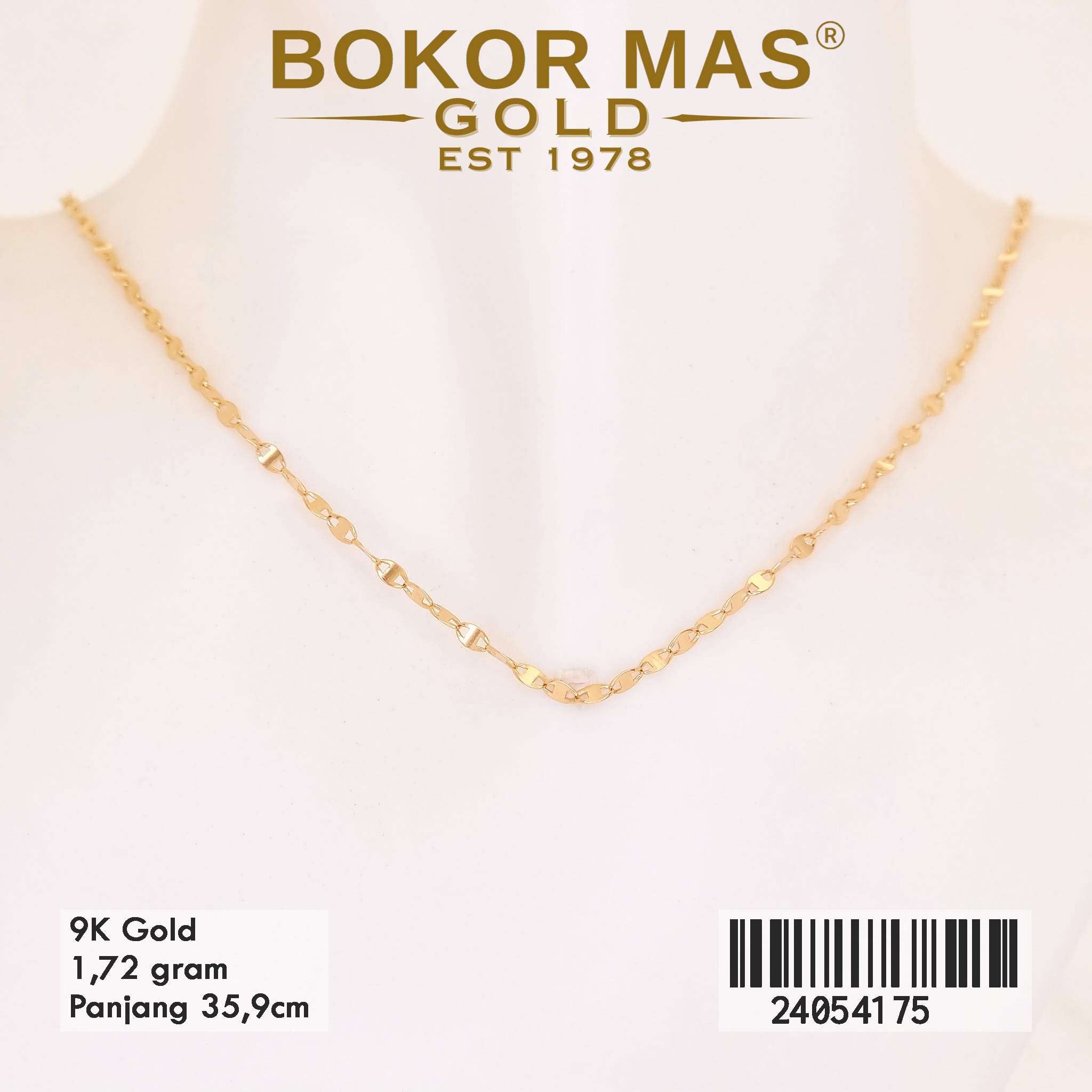 Kalung Anak Polos Variasi Tanpa Permata - 24054175 - 9K