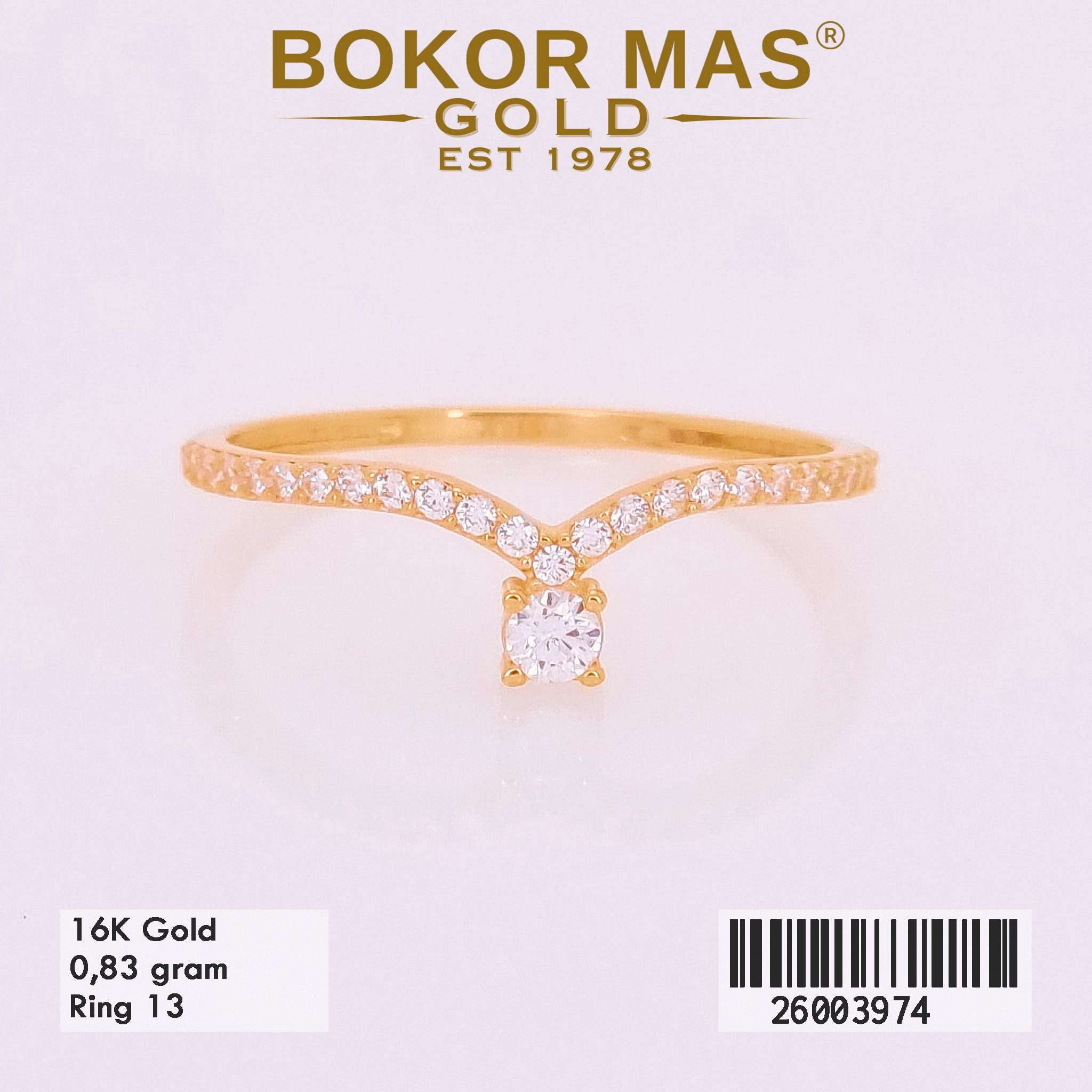 Foto Cincin Emas Asli Cincin Variasi Aurel  - Perhiasan Asli Bokormas Gold