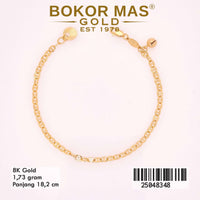Gelang Emas Rantai Hermei - 25048348 - 8K