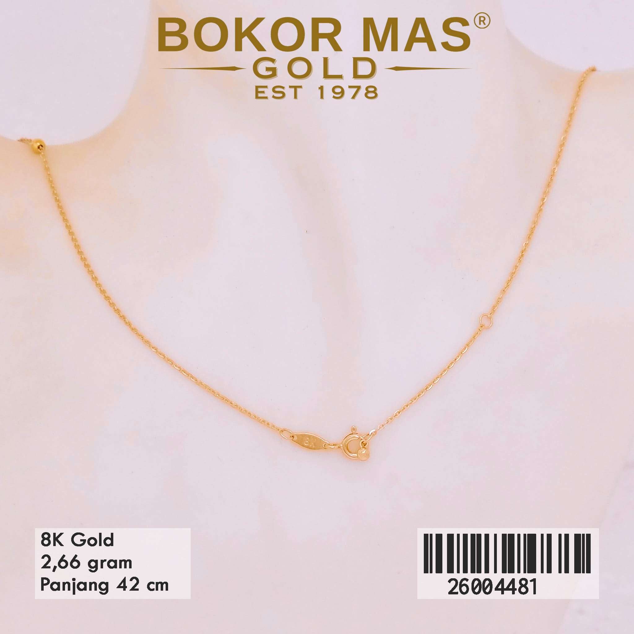 Kalung Variasi Bola-Bola - 26004481 - 8K