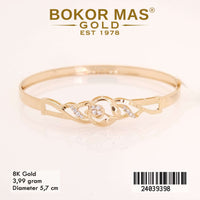 Gelang  Emas Bangkok Variasi Permata - 24039398 - 8K