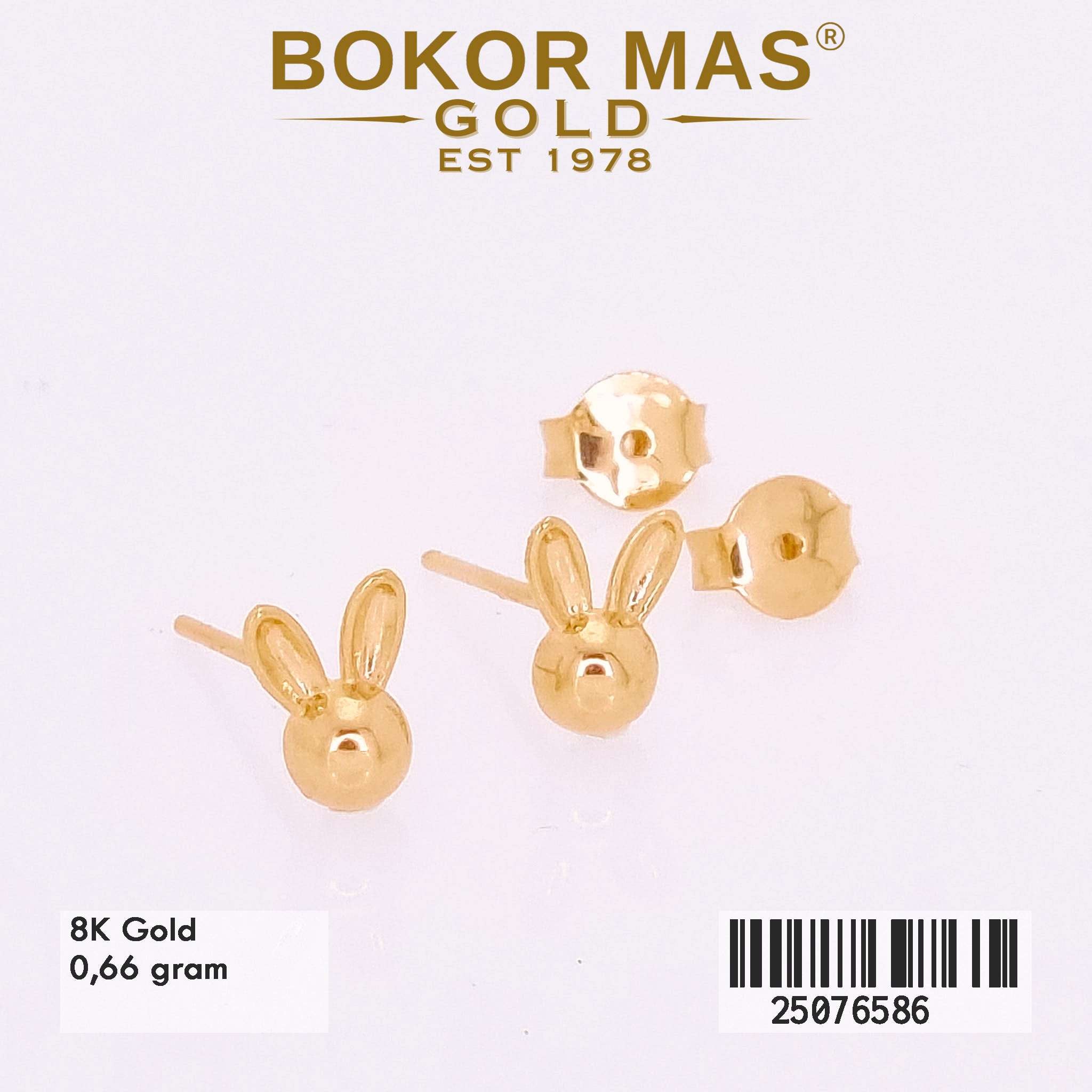 Anting Tusuk Variasi Tanpa Permata - 25076586 - 8K