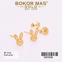 Anting Tusuk Variasi Tanpa Permata - 25076586 - 8K