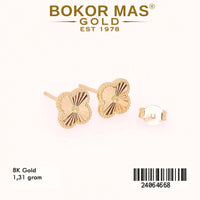 Giwang Emas Tusuk Clover Alhambra - 24064668 - 8K