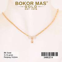 Kalung Emas Anak Toscano Variasi Pita - 24062214 - 8K