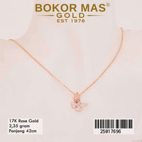 Kalung Emas Variasi kupu-kupu - 25017696 - 17K