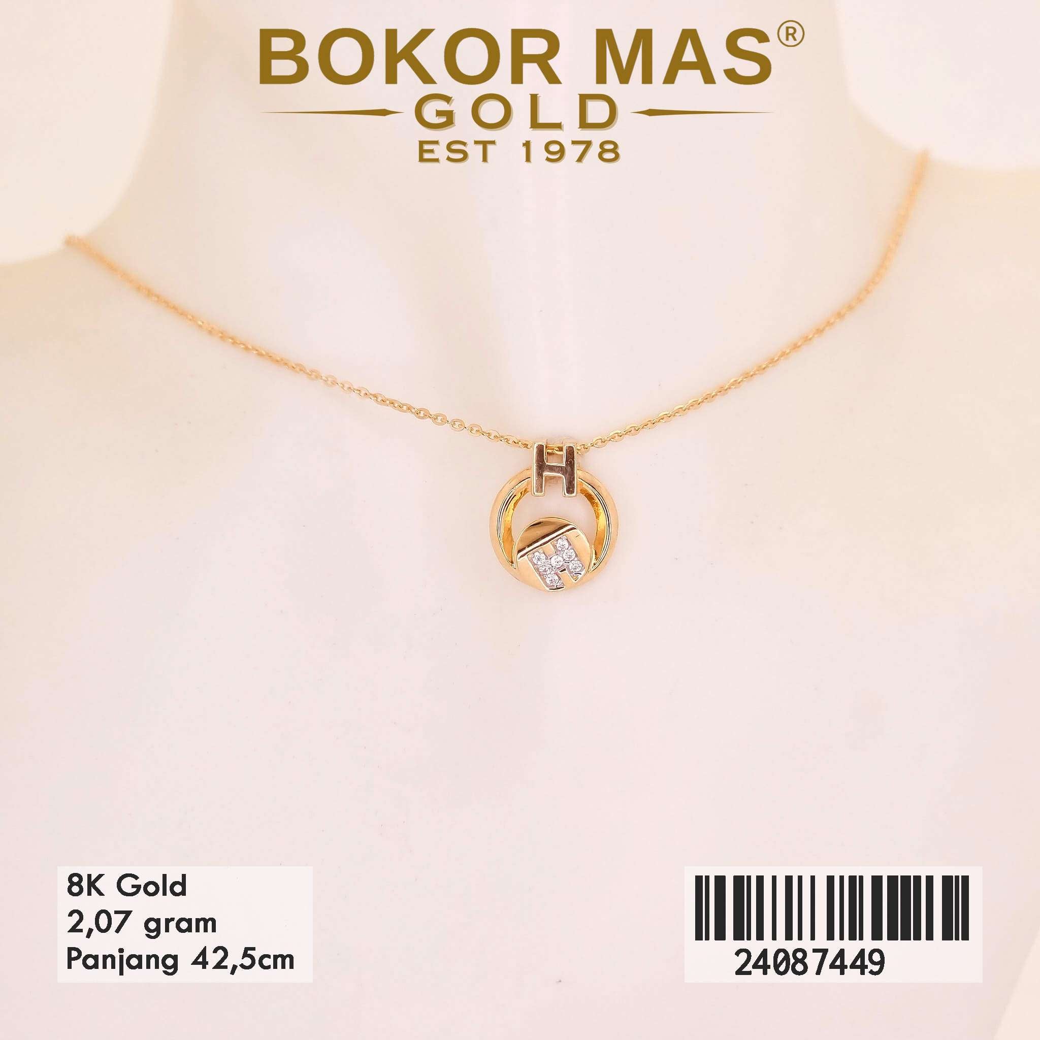 Kalung Variasi Gembok - 24087449 - 8K