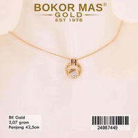 Kalung Emas Variasi Gembok - 24087449 - 8K