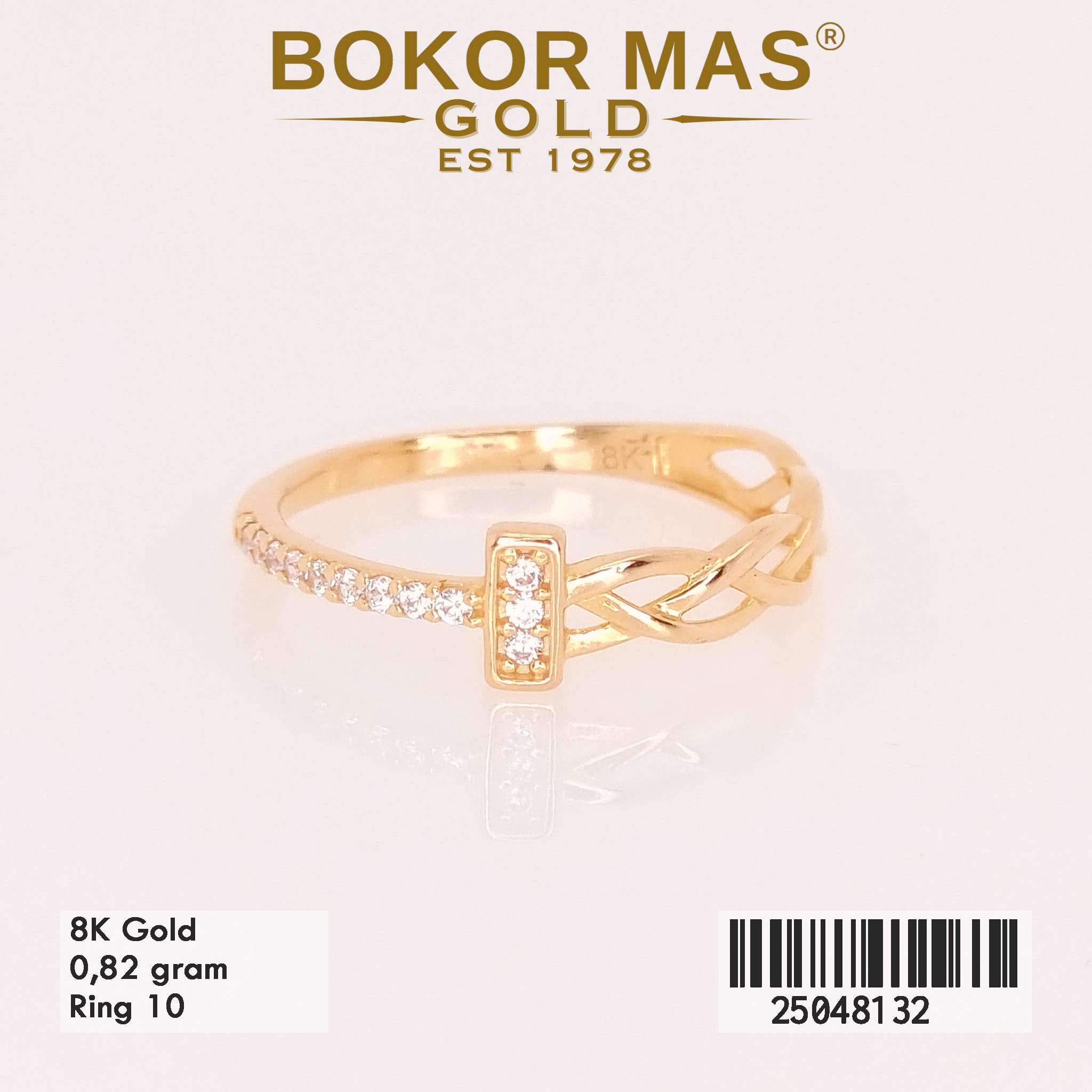 Cincin Variasi Permata - 25048132 - 8K