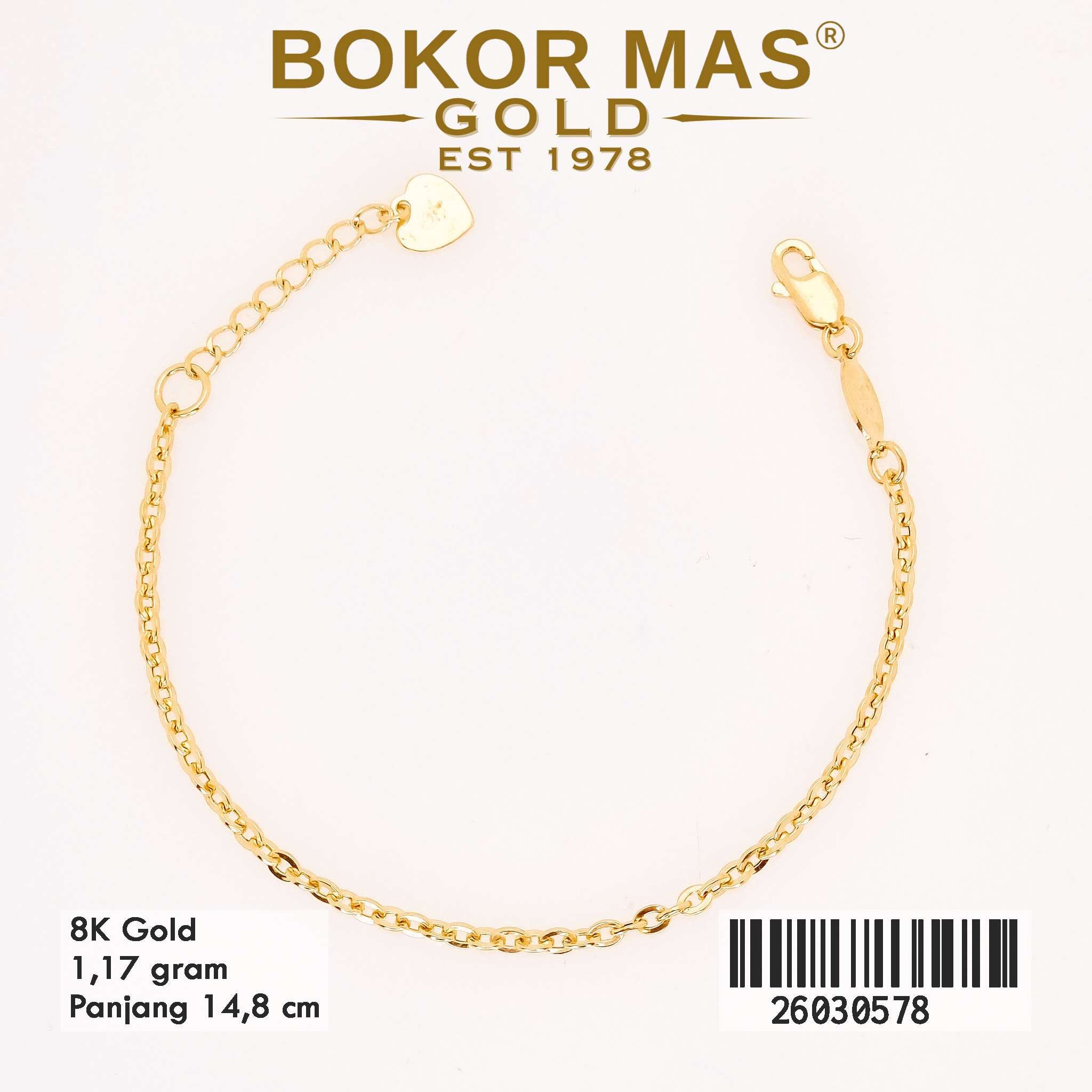  Gelang Rantai Anak Model Variasi Hollo -  26030578 - 8K