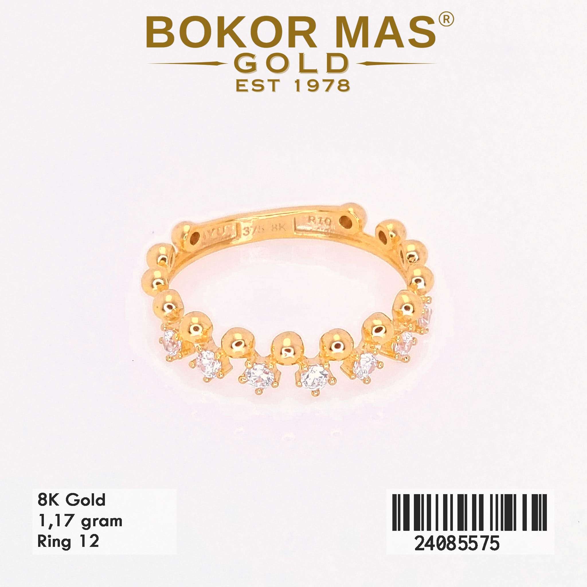 Cincin Variasi Permata - 24085575 - 8K