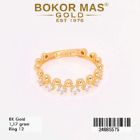 Cincin Emas  Variasi Permata - 24085575 - 8K
