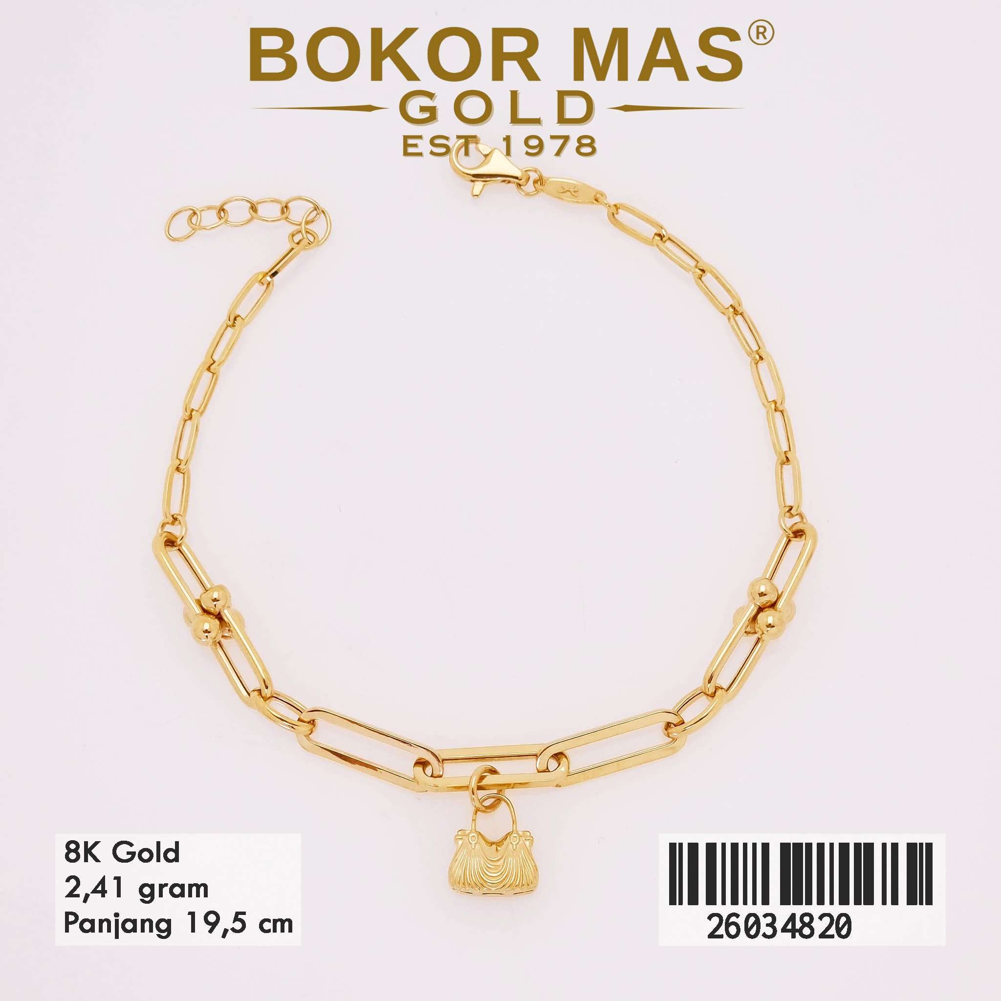  Gelang Rantai Paperline Variasi Mainan Tas - 26034820 - 8K