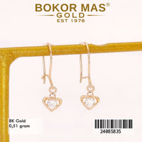 Anting Emas Desi Gantung Variasi Permata - 24085835 - 8K