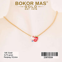 Kalung  Emas Anak Hello Kitty Variasi  - 23076564 - 16K