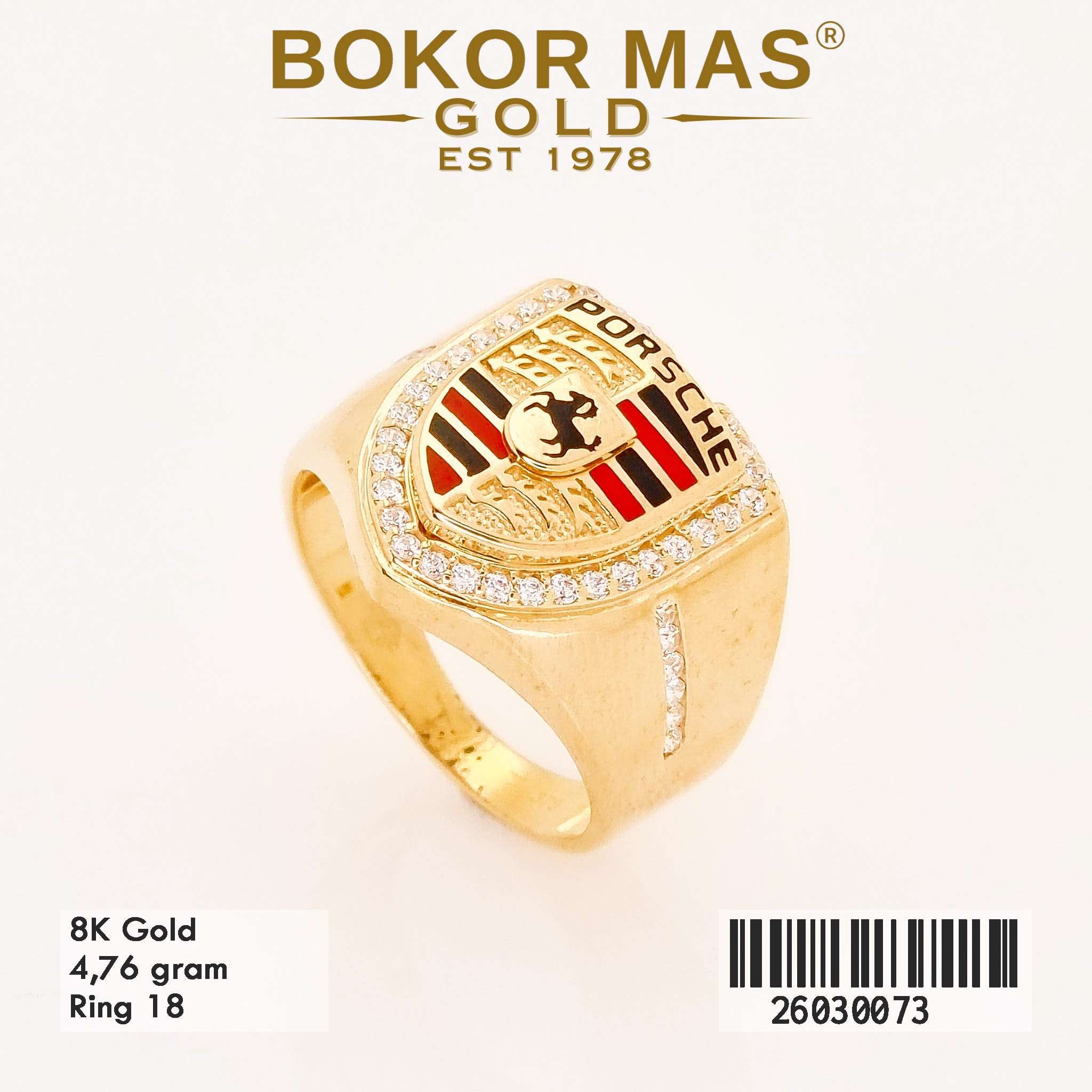 Cincin Model Eropa Cat - 26030073 - 8K