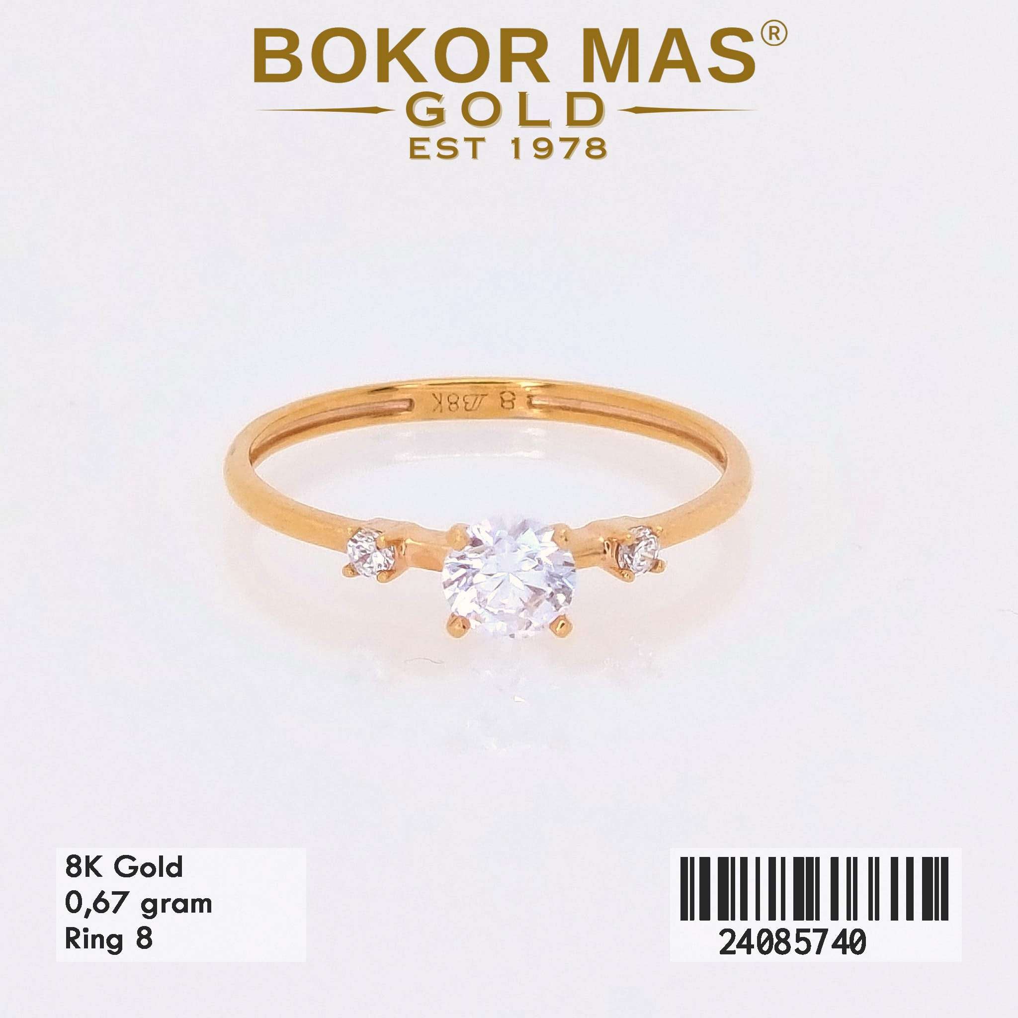 Cincin Variasi Stone Mini - 24085740 - 8K