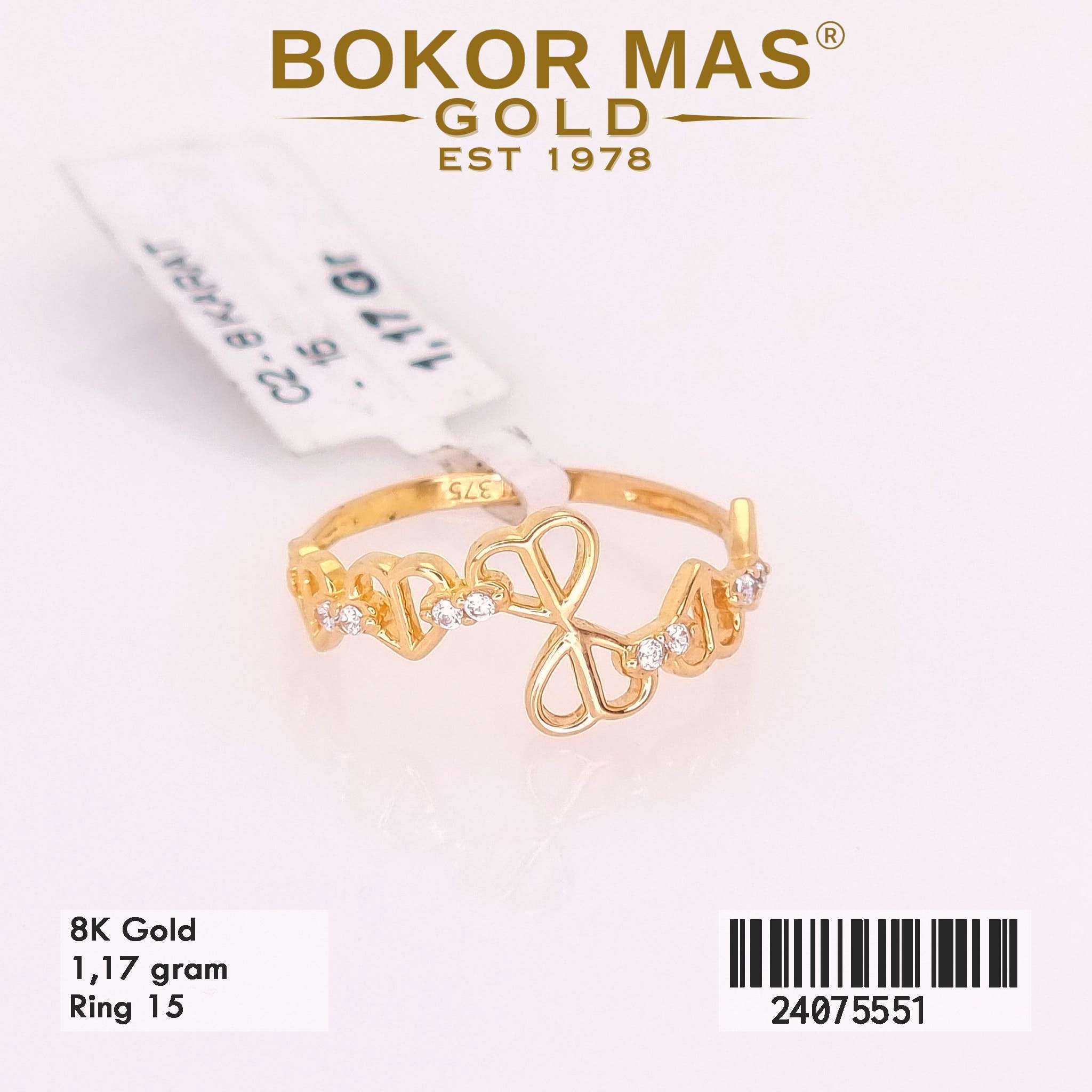 Cincin Variasi Love - 24075551 - 8K