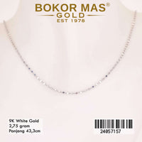 Kalung Emas Polos Variasi Tanpa Permata - 24057157 - 8K