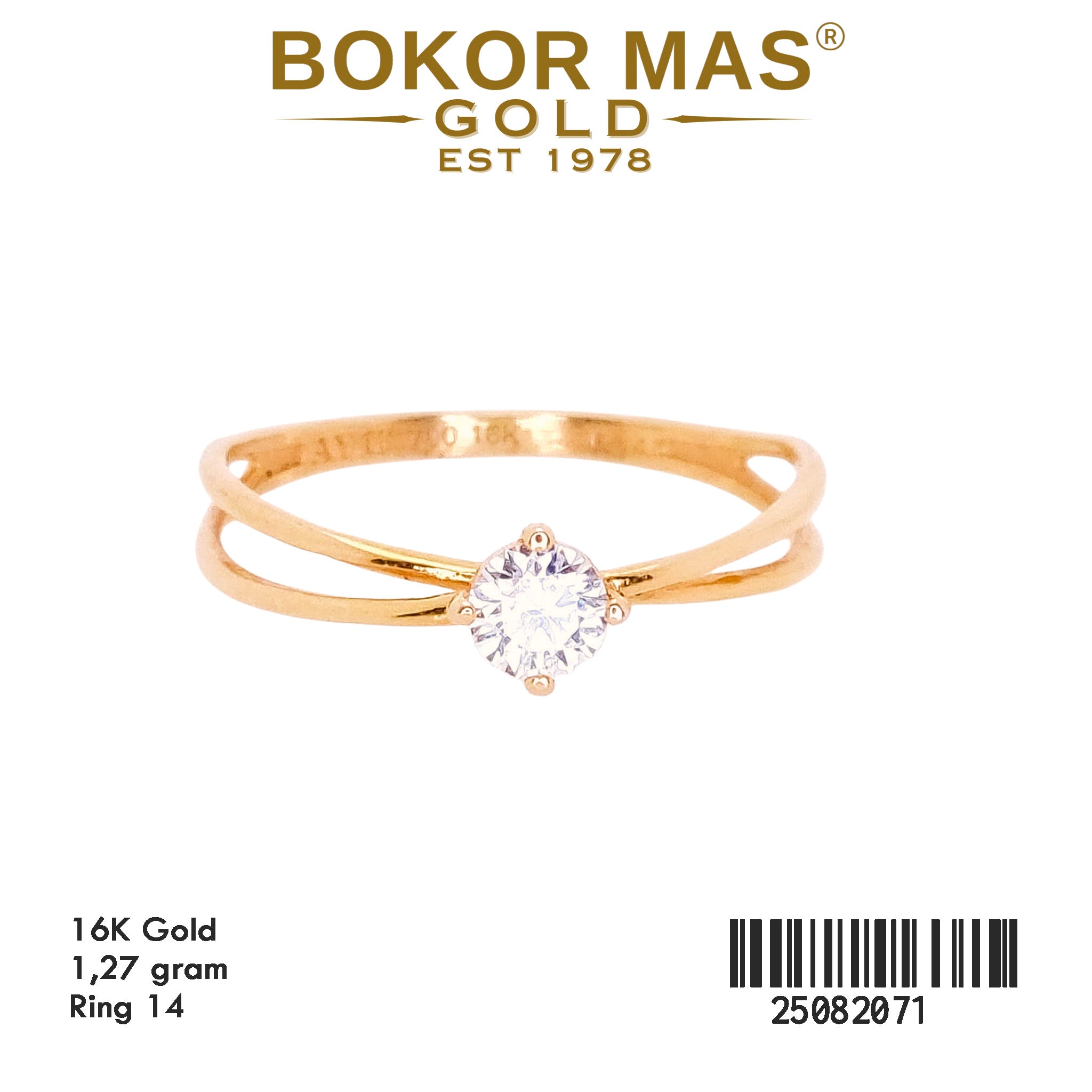 Cincin Variasi Solitaire - 25082071 - 16K