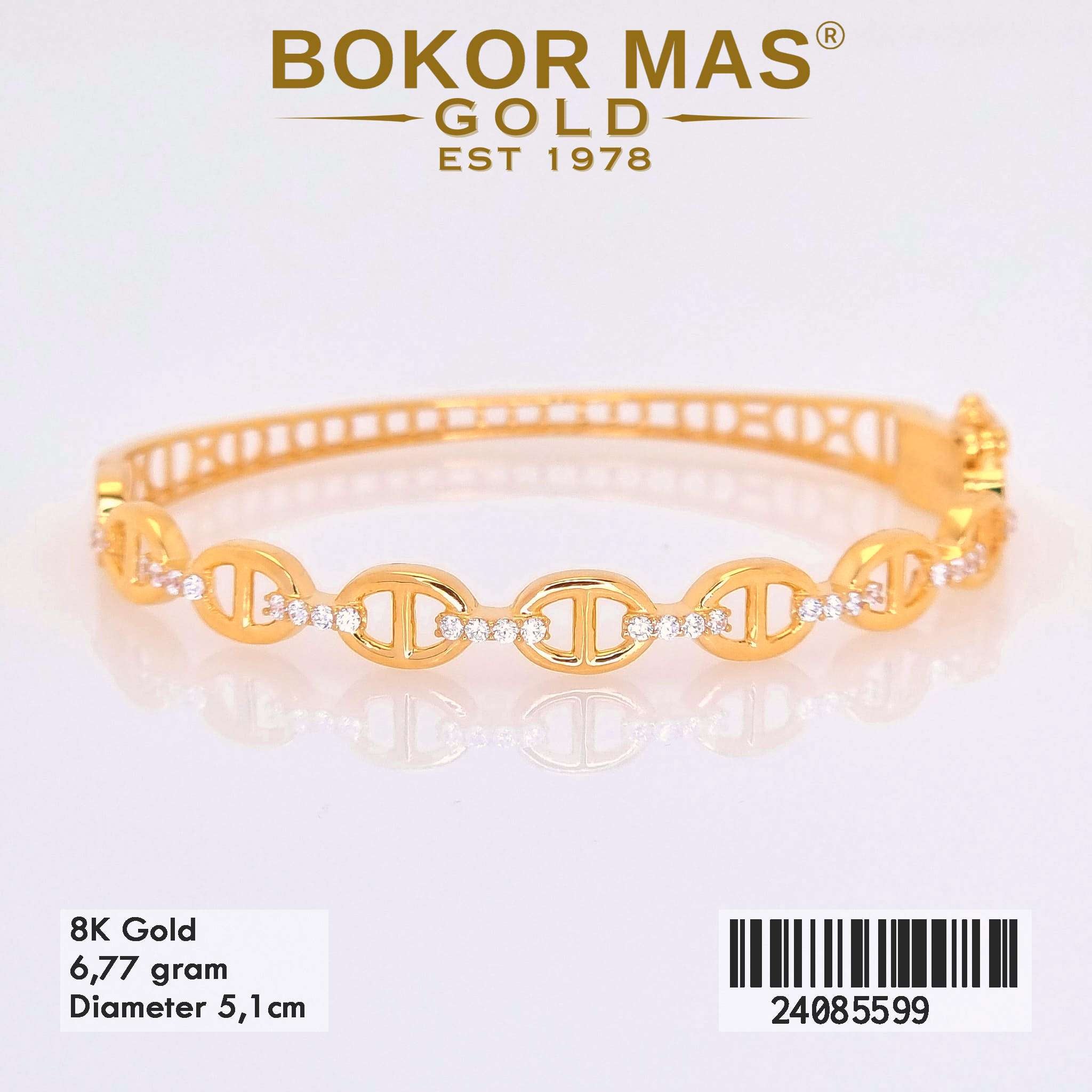 Gelang Bangkok Variasi Permata - 24085599 - 8K