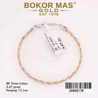 Gelang Emas Pro Italy Tanpa Permata - 24046170 - 8K