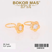 Anting  Emas Toge Variasi Daisy - 24085836 - 8K