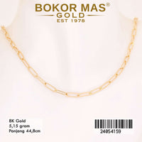 Kalung Emas Paperline Tanpa Permata - 24054159 - 8K