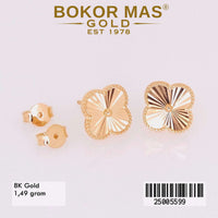Anting Emas Tusuk Clover Variasi - 25005599 - 8K