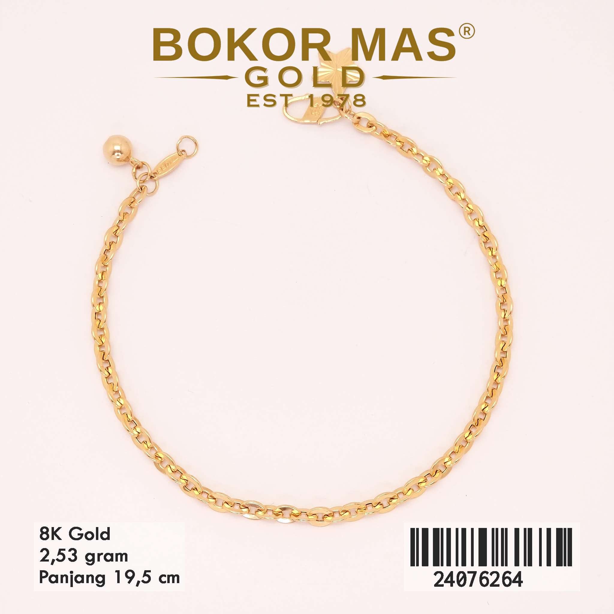 Gelang Tangan Rantai Variasi Hollotifani - 24076264 - 8K