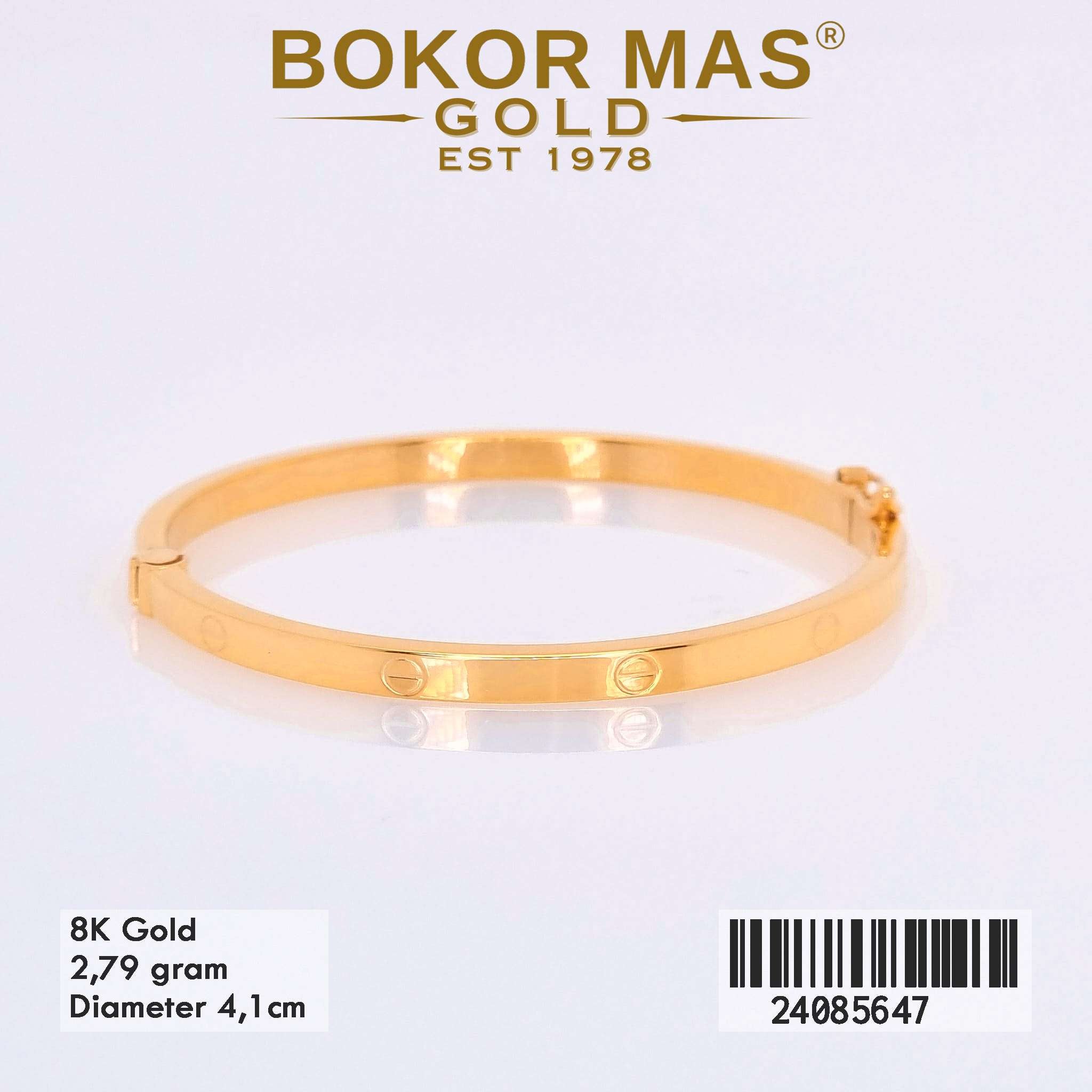 Gelang Bangkok Variasi Tanpa Permata - 24085647 - 8K