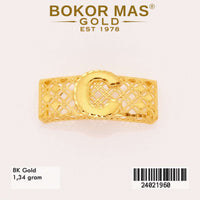 Charm Emas  Rolex Huruf C - 24021960 - 8K