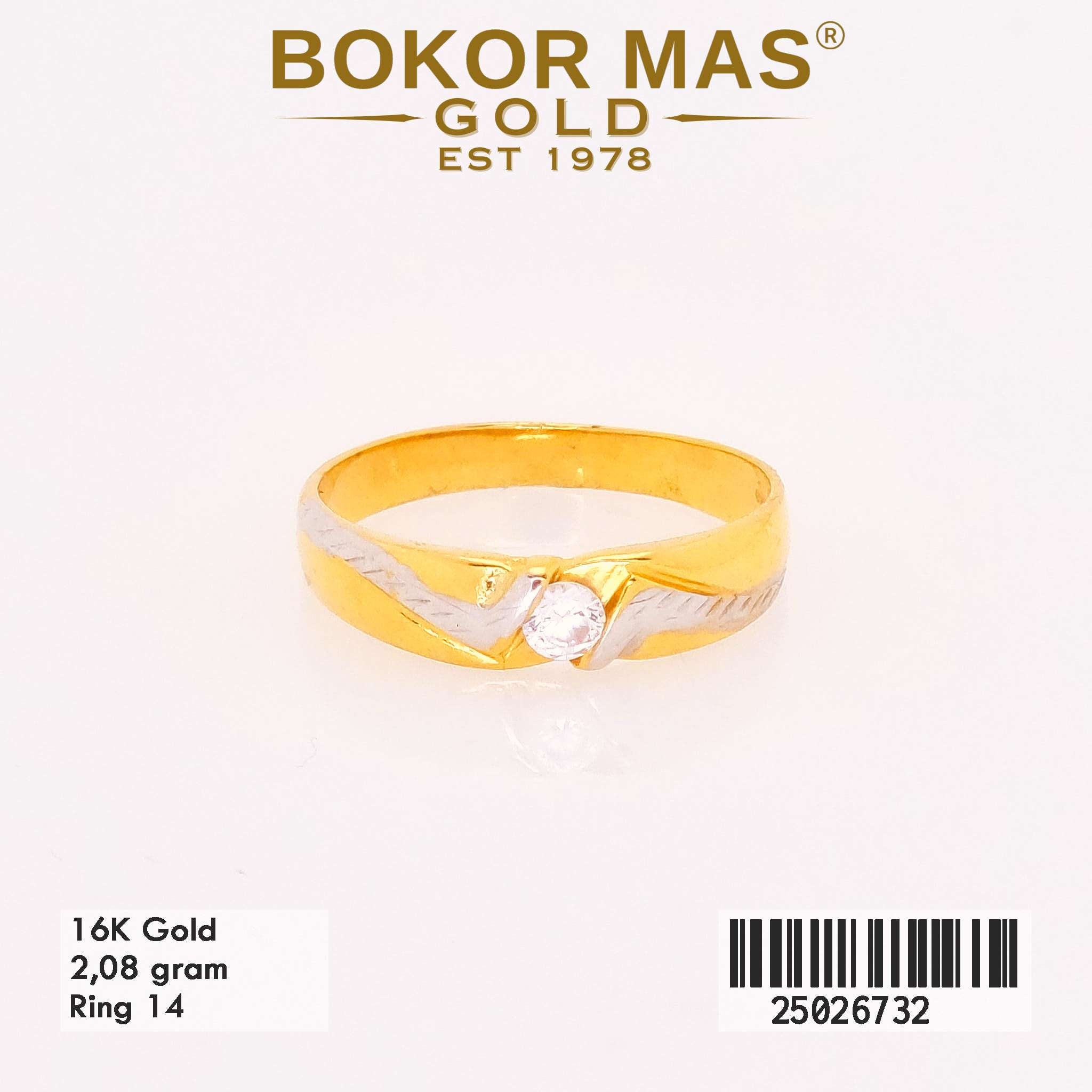 Foto Cincin Emas Asli Cincin Nikah Permata  - Perhiasan Asli Bokormas Gold