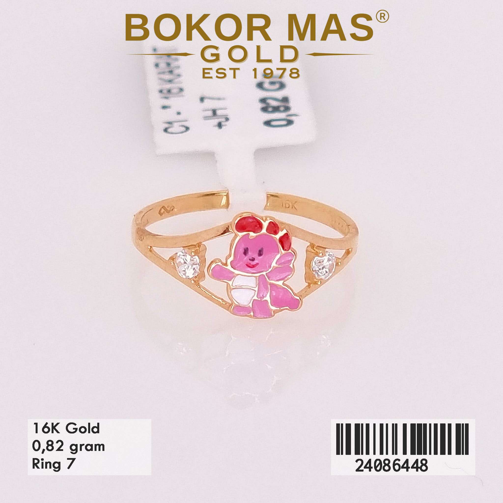 Cincin Anak Variasi Dino Pink - 24086448 - 16K