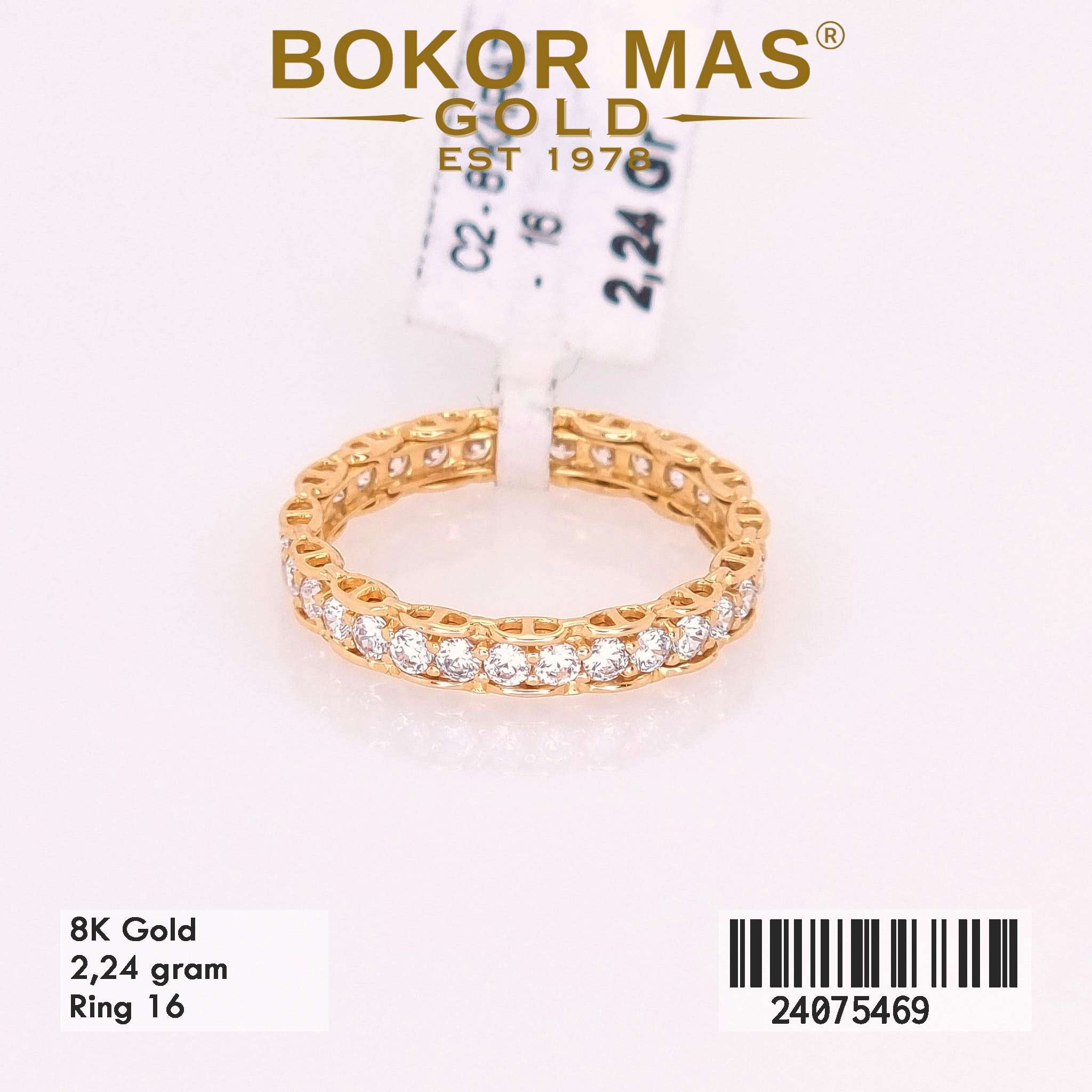 Cincin Variasi Full Permata - 24075469 - 8K
