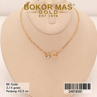Kalung Emas Siyem Variasi Tanpa Permata - 24070301 - 8K