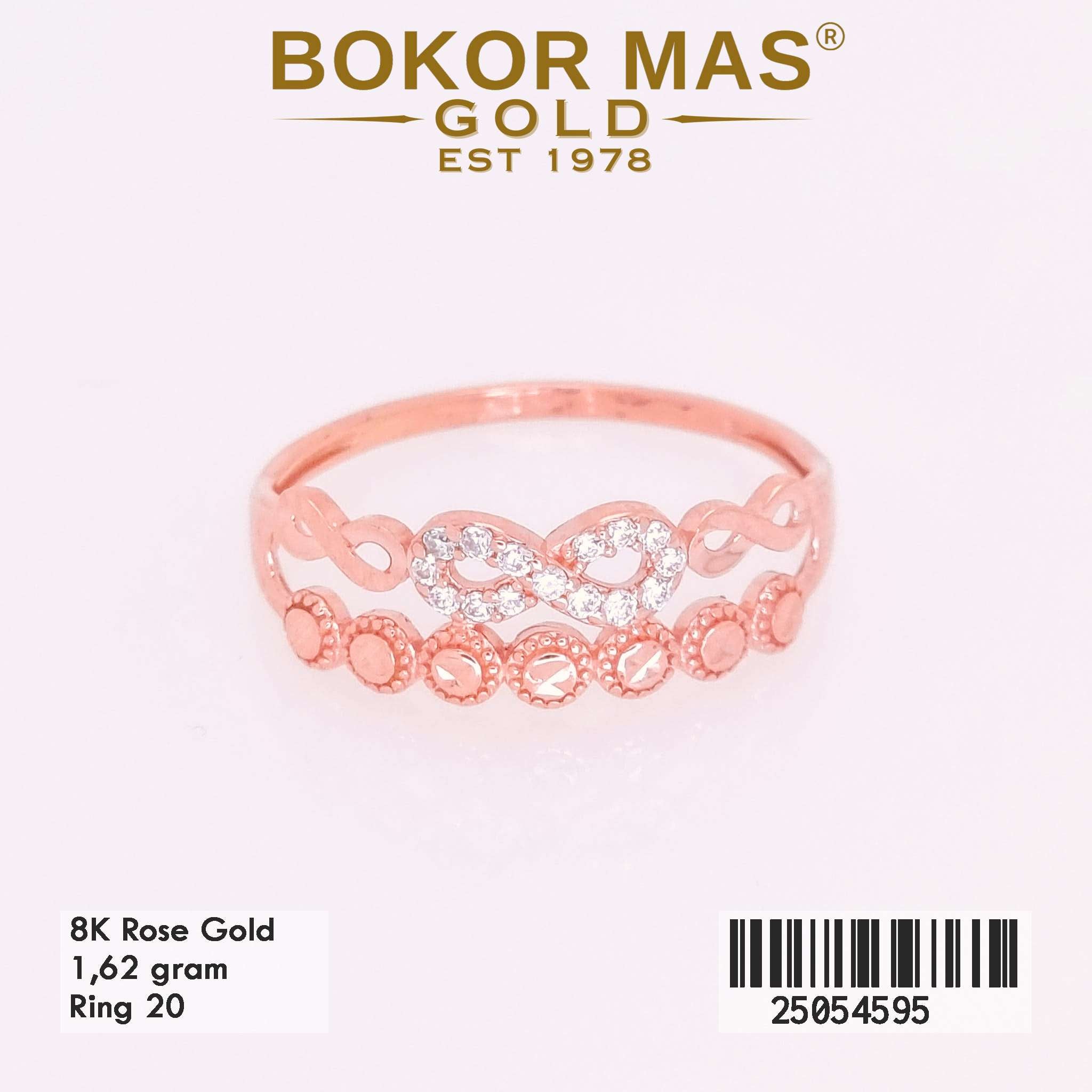 Cincin Emas Variasi Invinite Permata Layer - 25054595 - 8K